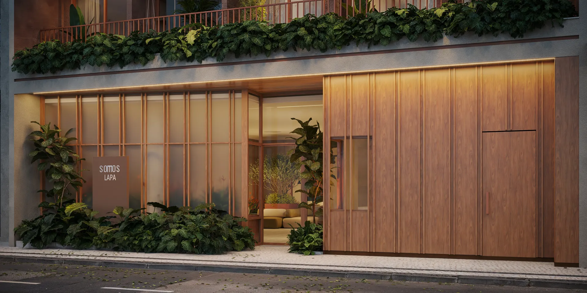 Somos Lapa — building base & retail